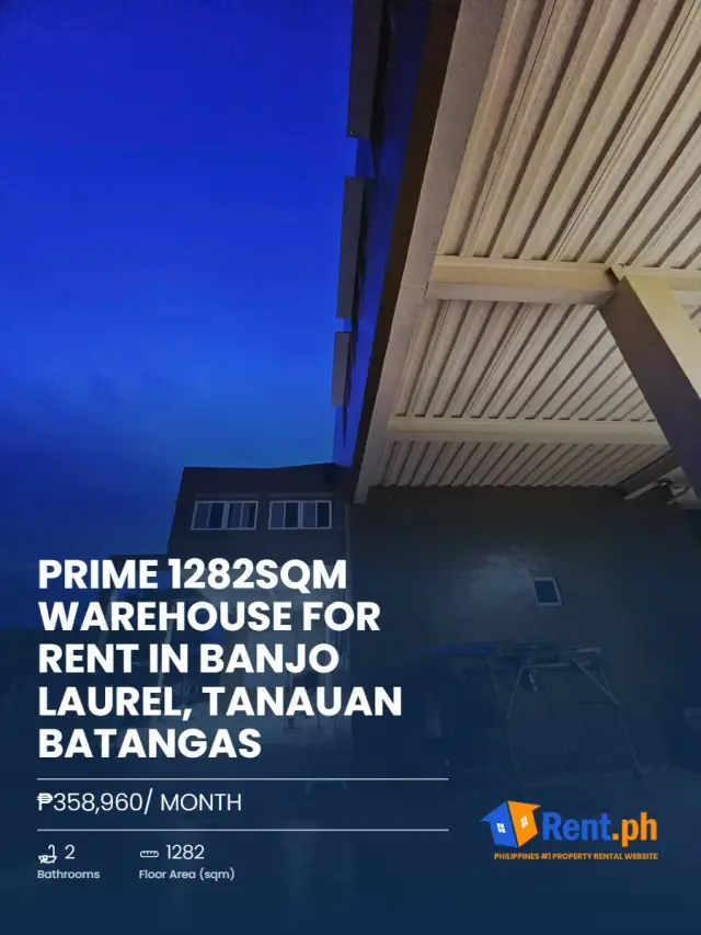 Prime 1282sqm Warehouse For Rent in Banjo Laurel, Tanauan Batangas - Secondary Image