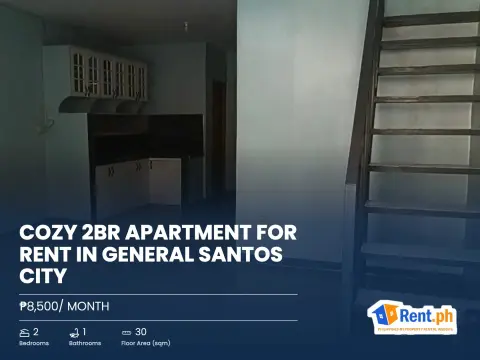 Cozy 2BR Apartment For Rent in General Santos City