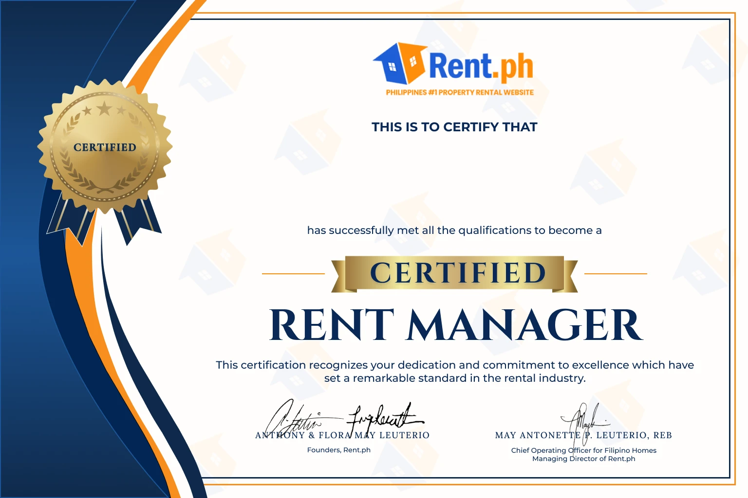 Certified RM Certificate