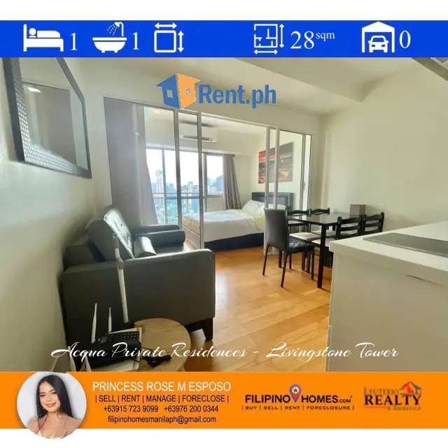 Acqua Private Residences - Livingstone Tower - 31st Floor by Princess Rose Esposo - Secondary Image