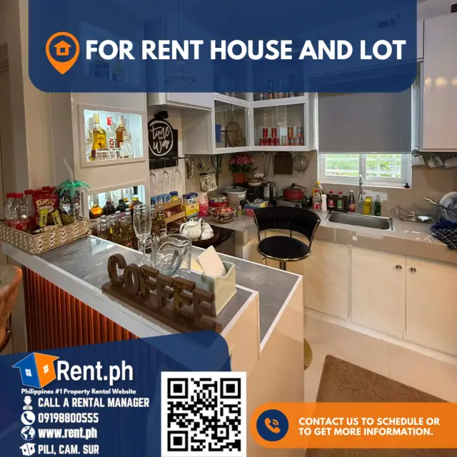House and Lot for Rent Camella Pili - Secondary Image