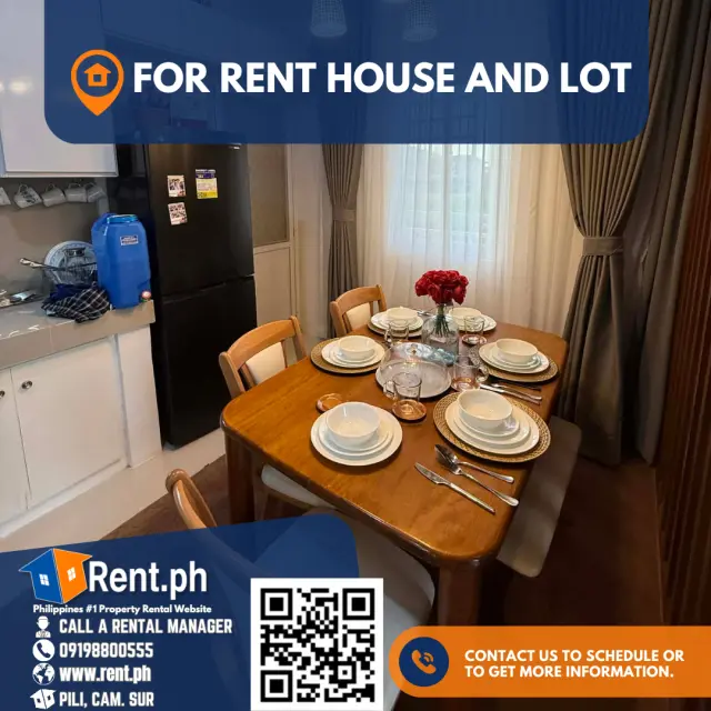 House and Lot for Rent Camella Pili - Secondary Image