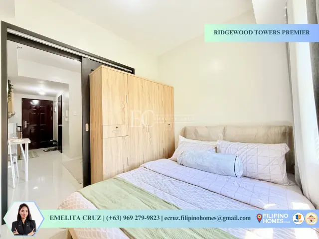 FURNISHED 1BR UNIT FOR LEASE AT RIDGEWOOD TOWERS PREMIER - Secondary Image