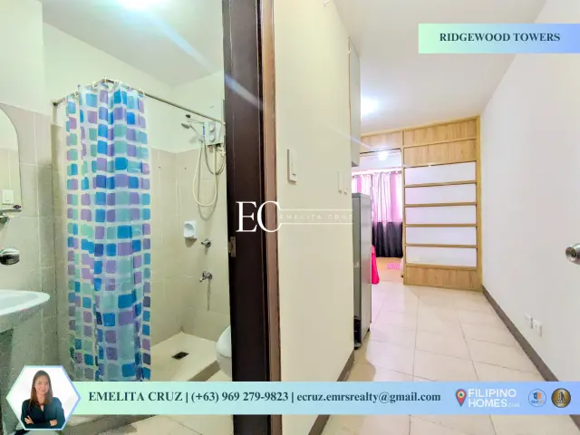 FOR RENT 1BR SEMI-FURNISHED UNIT at Ridgewood Towers - Secondary Image