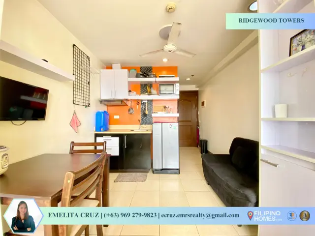 FOR LEASE FURNISHED STUDIO UNIT at Ridgewood Towers - Secondary Image
