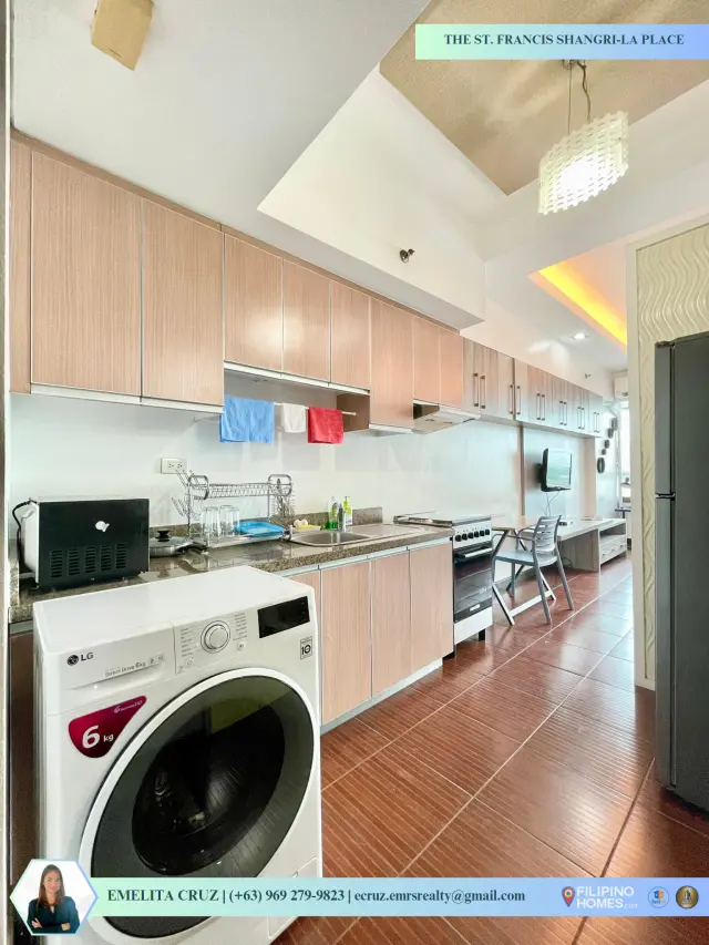 EXECUTIVE STUDIO UNIT FOR RENT & SALE at The St. Francis Shangri-La Place - Secondary Image
