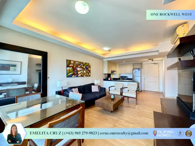 STUNNING 1BR UNIT FOR RENT AT ONE ROCKWELL MAKATI - Secondary Image