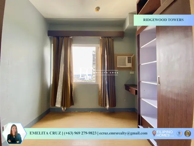 HIGH-FLOOR 1BR FOR RENT AT RIDGEWOOD TOWERS - Secondary Image