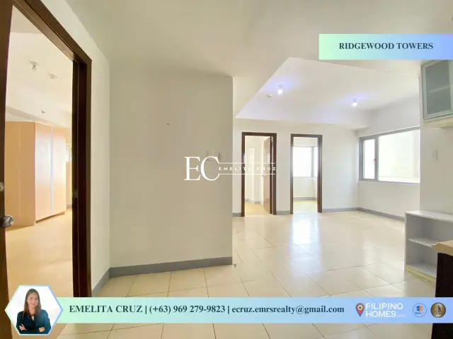UNFURNISHED 3BR UNIT FOR LEASE AT RIDGEWOOD TOWERS - Secondary Image