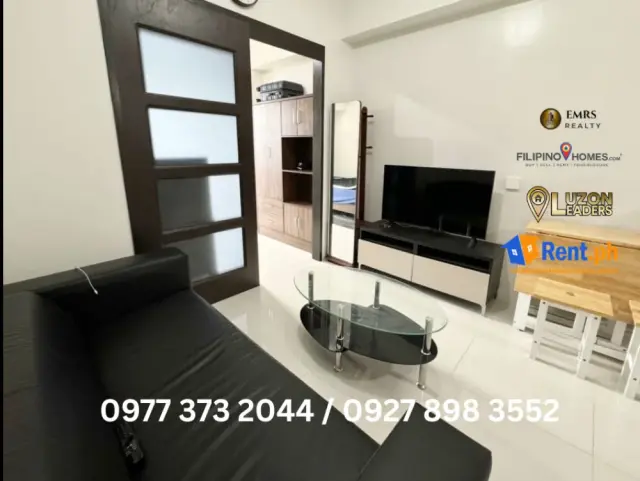 1 BEDROOM WITH BALCONY FULLY FURNISHED AT RIDGEWOOD PREMIER AVAILABLE FOR RENT - Secondary Image