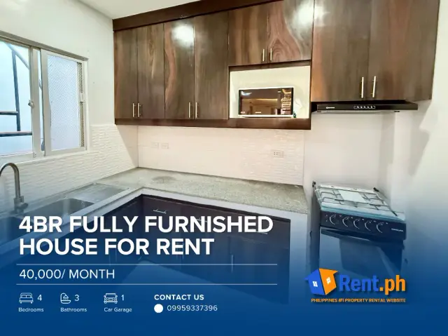 Live in Comfort at a 4-Bedroom Fully Furnished House For Rent! - Secondary Image