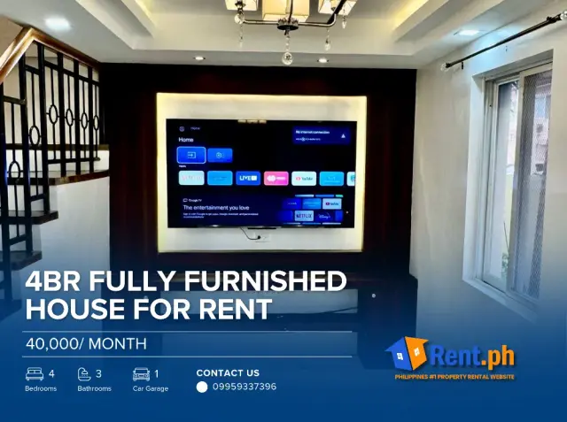 Live in Comfort at a 4-Bedroom Fully Furnished House For Rent! - Secondary Image