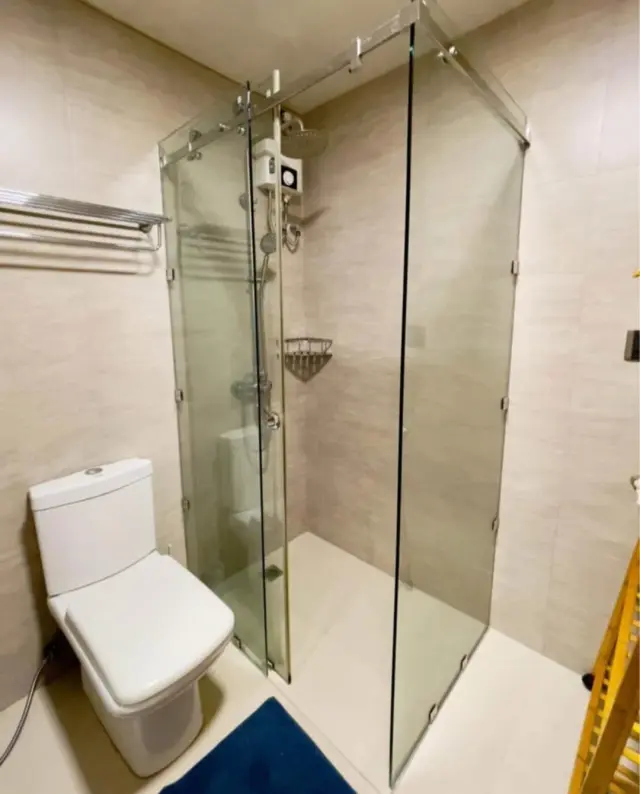 Furnished Studio Unit with Balcony for Rent - Secondary Image