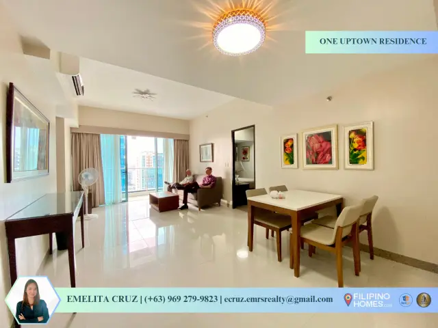 FOR LEASE SPACIOUS 2BR UNIT at One Uptown Residence - Secondary Image