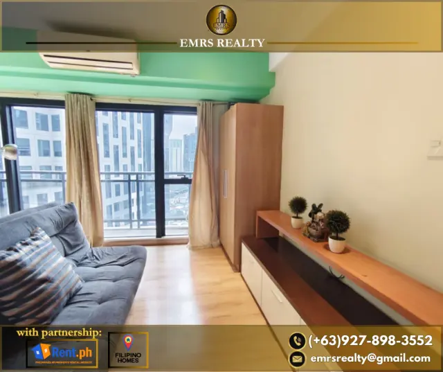 CHIC STUDIO UNIT FOR RENT AT KNIGHTSBRIDGE RESIDENCES IN MAKATI - Secondary Image