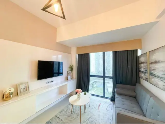 1-Bedroom Fully Furnished Condo with Balcony in 38 Park Avenue, IT Park, Cebu City - Prime location - Secondary Image