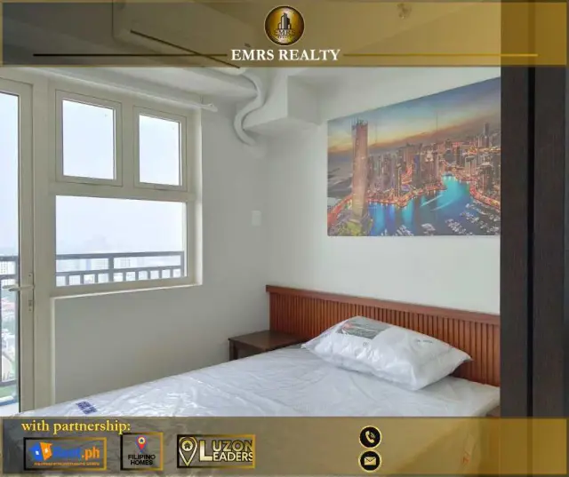1 BEDROOM WITH BALCONY FOR RENT IN RIDGEWOOD TOWERS PREMIER TAGUIG CITY - Secondary Image
