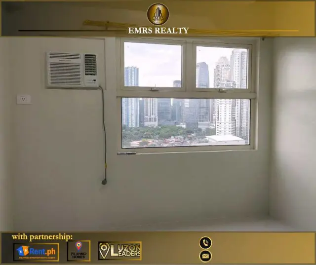 1 BEDROOM BARE UNIT FOR RENT IN RIDGEWOOD TOWERS PREMIER TAGUIG CITY - Secondary Image