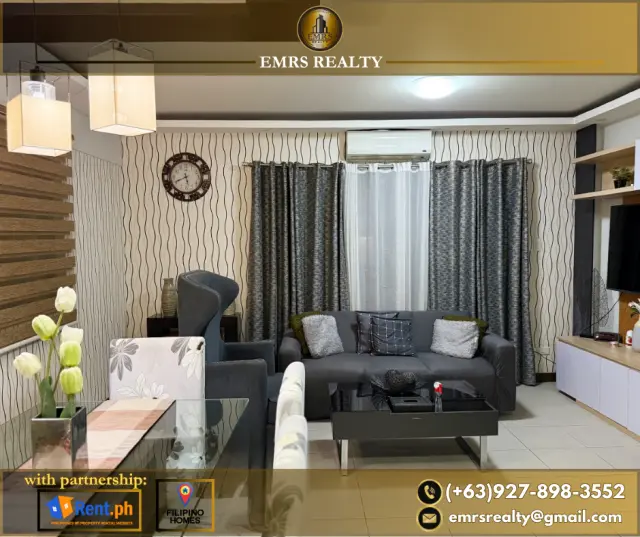 3BR Fully Furnished For Rent Condo at Birchwood Residences in Acacia Estates - Secondary Image
