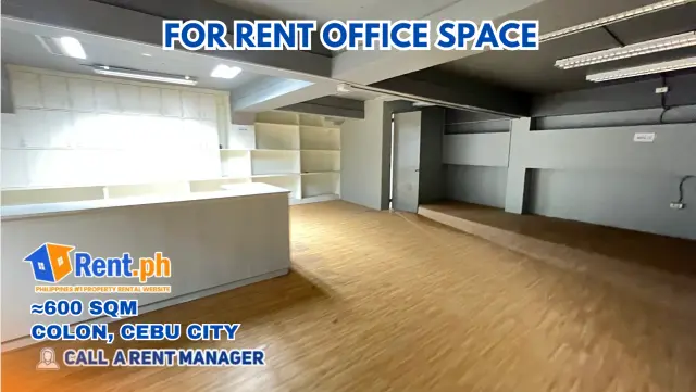PRIME OFFICE SPACE FOR RENT!!  Location: Colon, Cebu City (2nd & 3rd Floors) - Secondary Image