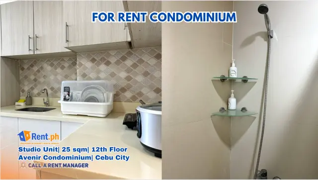 FULLY-FURNISHED STUDIO CONDO FOR RENT – NEAR IT PARK, CEBU ✨ - Secondary Image