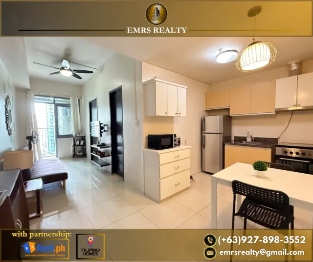 BRIGHT & COZY 1 BR CONDO FOR RENT AT PARK WEST BGC - Secondary Image