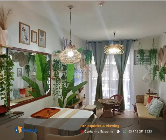 Fully Furnished 2 Bedroom Unit at Panglao Oasis By Filinvest - Secondary Image