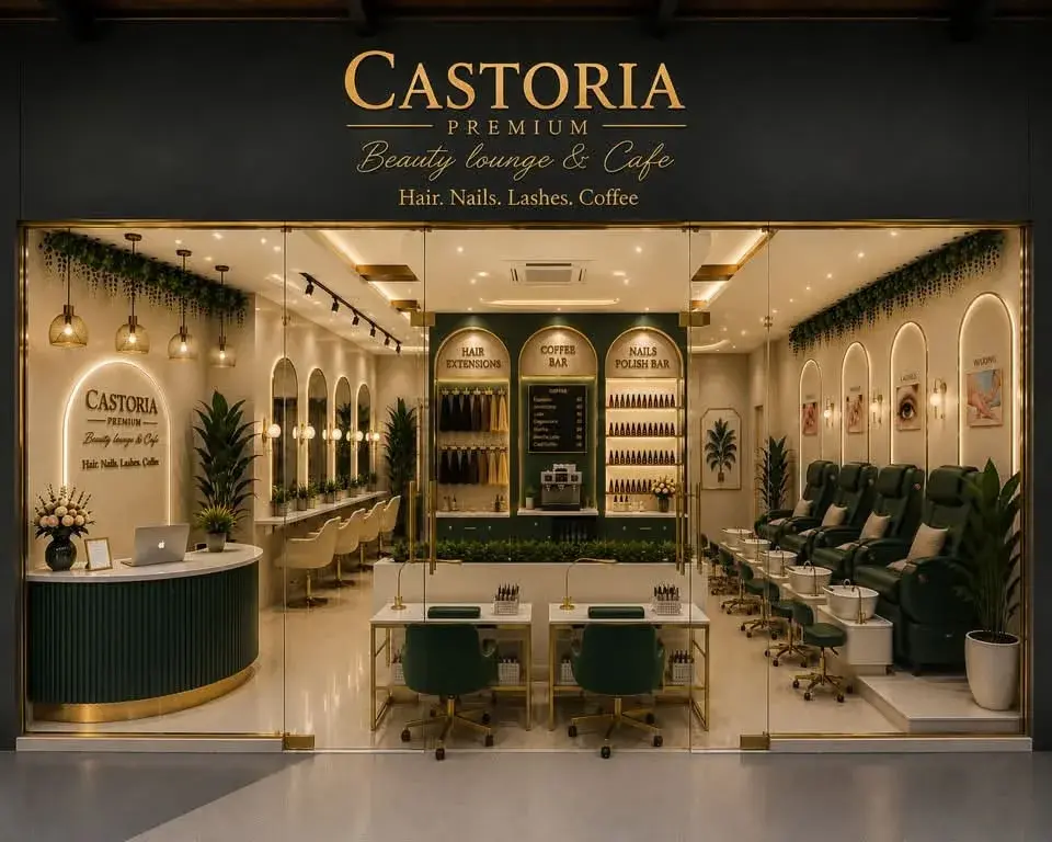 Where Beauty Meets Coffee: Castoria Premium Beauty Lounge & Cafe Opens in Taguig