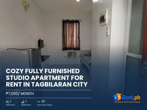 cozy-fully-furnished-studio-apartment-for-rent-in-tagbilaran-city-for-rent