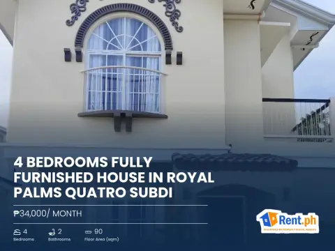 4-bedrooms-fully-furnished-house-in-royal-palms-quatro-subdi-for-rent