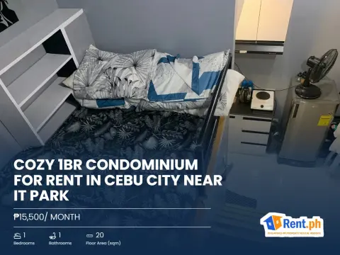 Cozy 1BR Condominium For Rent in Cebu City near IT Park