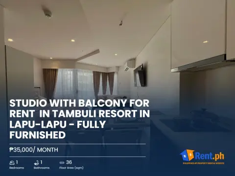 studio-with-balcony-for-rent-in-tambuli-resort-in-lapu-lapu-fully-furnished-for-rent