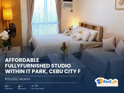Affordable Fullyfurnished Studio within IT Park, Cebu City f