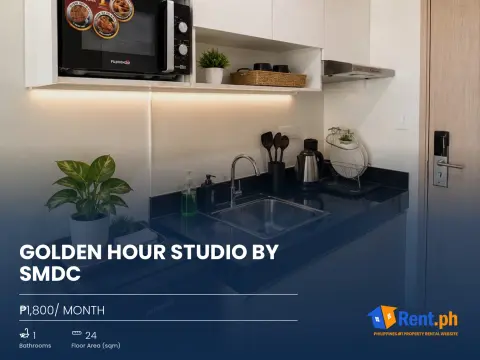 golden-hour-studio-by-smdc-for-rent