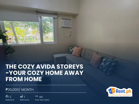 THE COZY AVIDA STOREYS -Your Cozy Home Away from Home