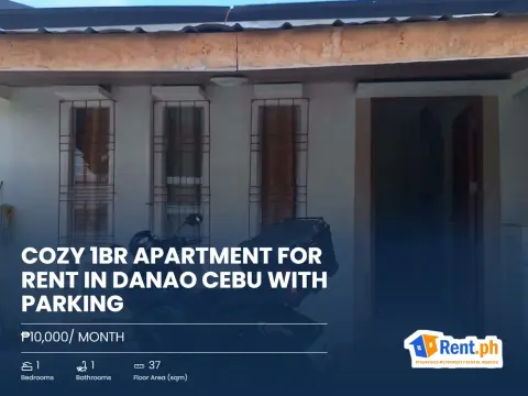 Cozy 1BR Apartment For Rent in Danao Cebu with Parking