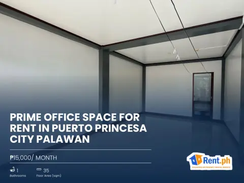 Prime Office Space For Rent in Puerto Princesa City Palawan