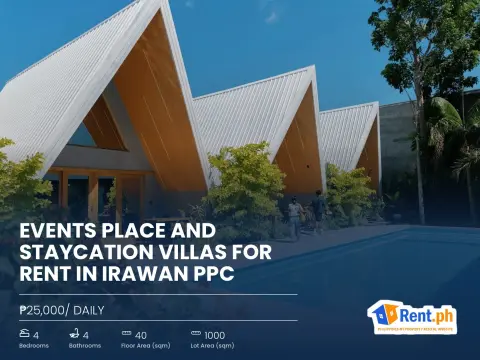 events-place-and-staycation-villas-for-rent-in-irawan-ppc-for-rent