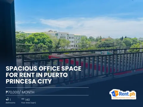Spacious Office Space For Rent in Puerto Princesa City