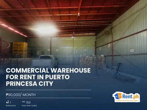 Commercial Warehouse For Rent in Puerto Princesa City