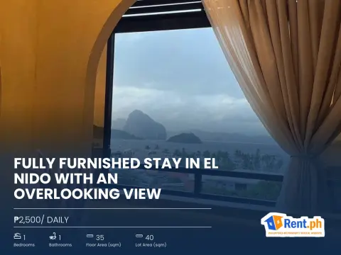 fully-furnished-stay-in-el-nido-with-an-overlooking-view-for-rent