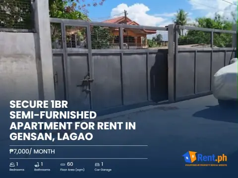 secure-1br-semi-furnished-apartment-for-rent-in-gensan-lagao-for-rent