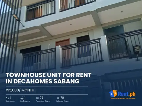 townhouse-unit-for-rent-in-decahomes-sabang-for-rent