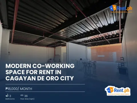 Modern Co-working Space For Rent in Cagayan de Oro City
