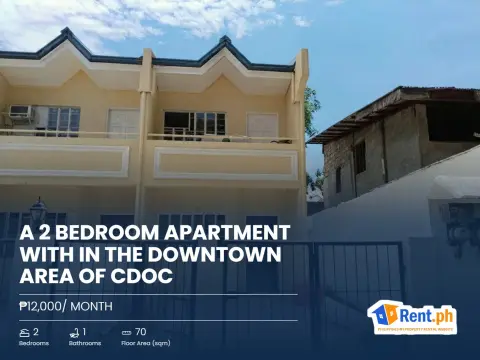 A 2 bedroom apartment with in the downtown area of CDOC