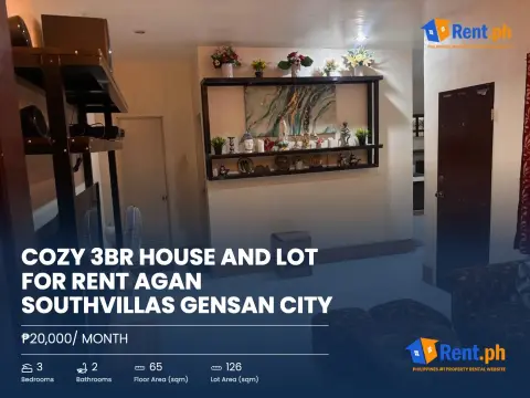 cozy-3br-house-and-lot-for-rent-agan-southvillas-gensan-city-for-rent