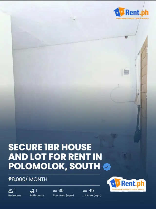 Secure 1BR House and Lot For Rent in Polomolok, South - Secondary Image