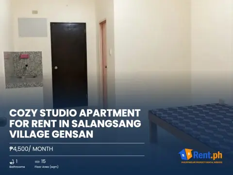 cozy-studio-apartment-for-rent-in-salangsang-village-gensan-for-rent