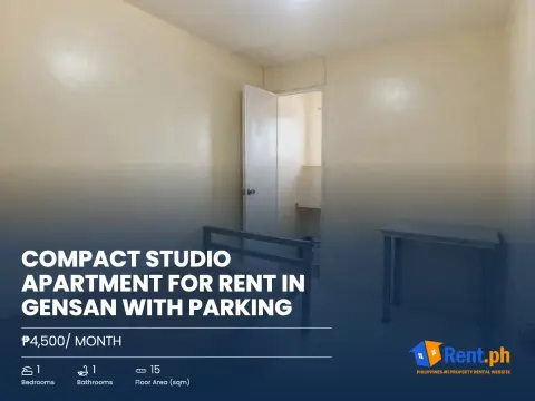 compact-studio-apartment-for-rent-in-gensan-with-parking-for-rent