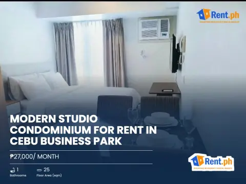 modern-studio-condominium-for-rent-in-cebu-business-park-for-rent